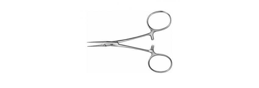 Hartmann 100 mm Straight Mosquito Hemostatic Forceps