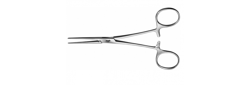 PINCE HEMOSTATIQUE PEAN MODÈLE SLENDER DROITE - 130 MM
