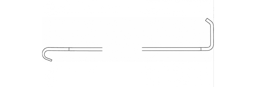 Retracteur Kilner Double Pointe – 165 mm