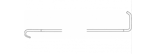 Retracteur Kilner Double Pointe – 165 mm