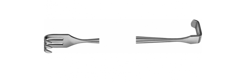 Retracteur Kilner Double Pointe – 165 mm