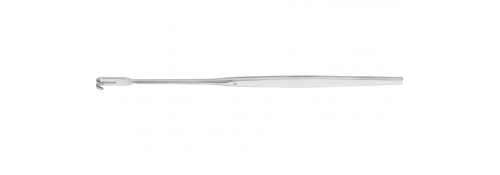 RETRACTOR CURVO PEQUEÑO 2 PUNTAS ROMAS – 165 MM