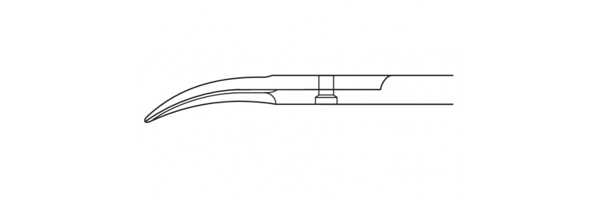 Micro Tijeras Curvas – 120 mm
