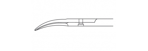 Mikro gebogene Scheren – 120 mm