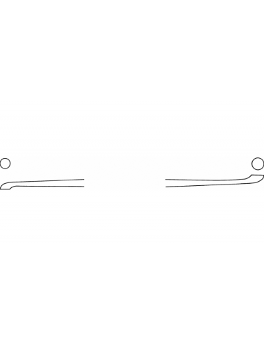 Martini Curette Straight Double End - 140 mm