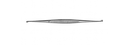 Curette Martini gerade doppelte Enden - 140 mm