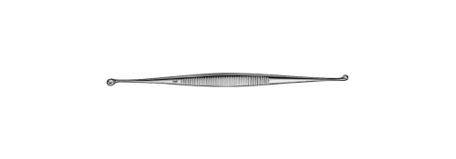 Martini Curette gerade mit doppelter Spitze - 140 mm