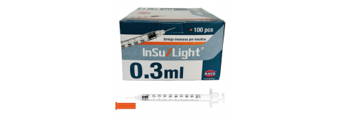 Siringhe InSu - 0,3 ml