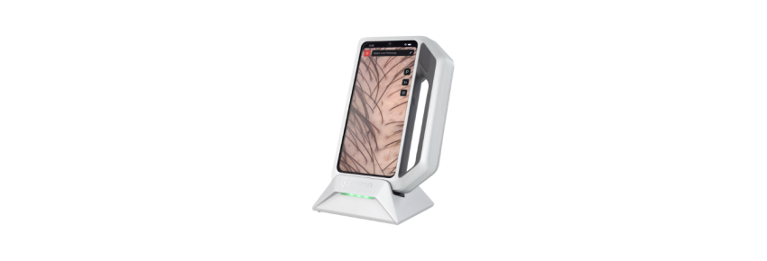 FotoFinder Skeen, diagnostic trichologique numérique avec Intelligence Artificielle AIMEE