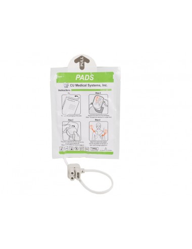 Electrodos adultos (kit de 2) - para desfibrilador iPad CU-SP1 AED semiautomático