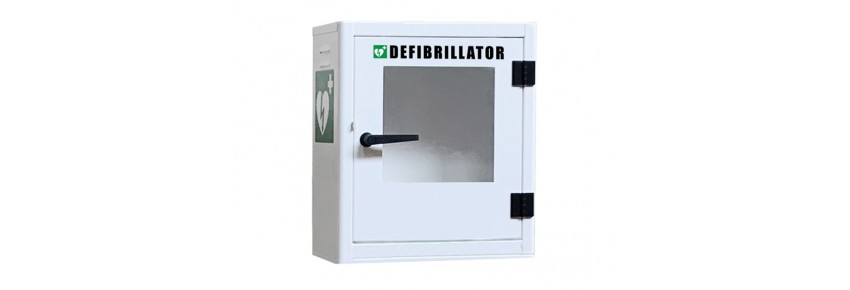 Armario para desfibriladores - uso interno/externo