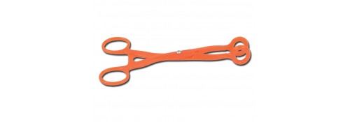 Pinza tiralingua de plástico