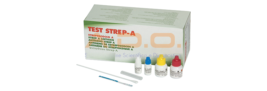 Test Strep - Ein TESTSTREIFEN
