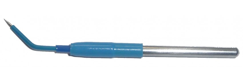 Elettrodo sterile monouso con angolo a 45 gradi - 55 mm