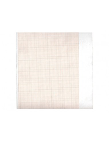 Carta termica ECG 210x20 mmxm - rotolo griglia arancio