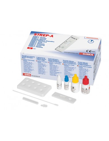 TEST STREP-A - streptococco - cassetta