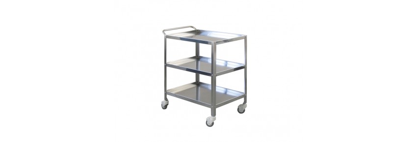Stainless Steel Trolley - 3 Shelves