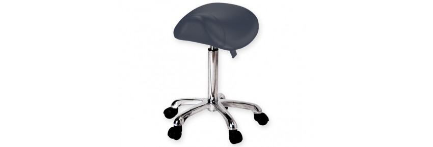 Ergonomie Hocker - schwarz