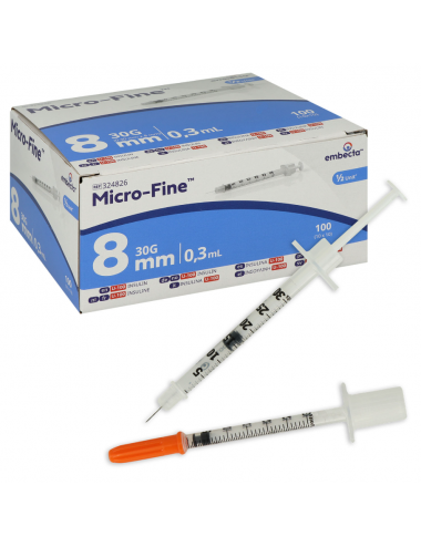 Syringes EMBECTA Micro-Fine™ - 0,3 ml (BD)