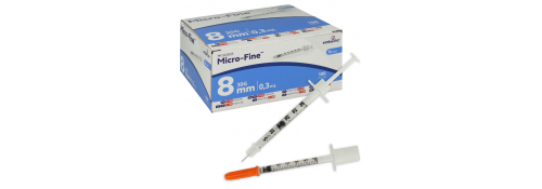 Syringes EMBECTA Micro-Fine™ - 0,3 ml (BD)