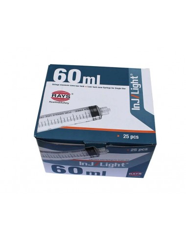 Siringhe Luer Lock 60ml RAYS