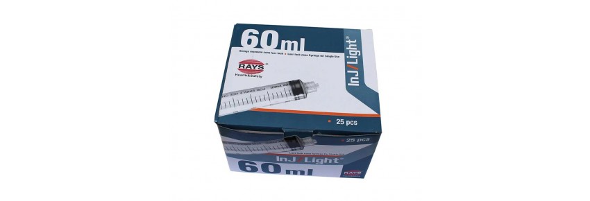 Siringhe Luer Lock 60ml RAYS