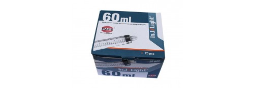 Syringues Luer Lock 60ml RAYS
