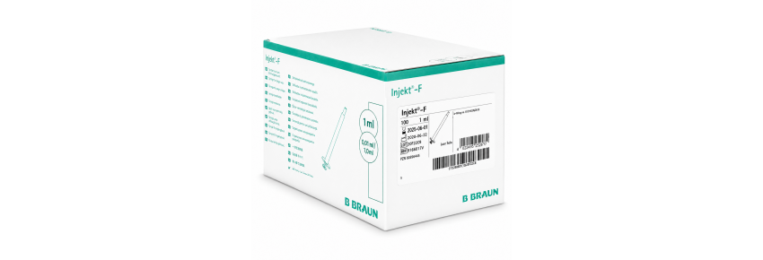Siringhe Injekt®-F Solo 1 ml Luer Centrale