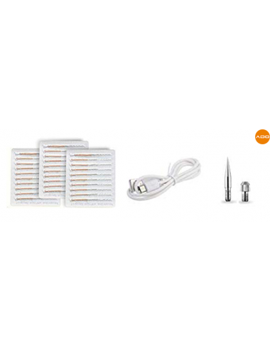 Point Mole Beauty Pen, pluma estética con aguja y pantalla LCD de punta anti-manchas