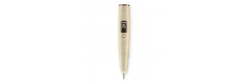 Point Mole Beauty Pen, pluma estética con aguja y pantalla LCD de punta anti-manchas