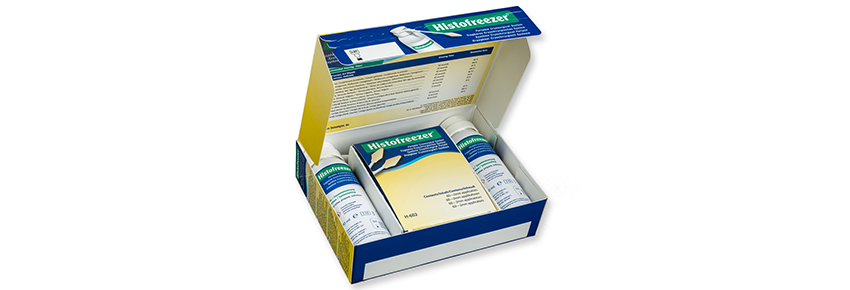 Histofreezer® - 2 Flaschen 80 ml + 60 Applikatoren 2mm