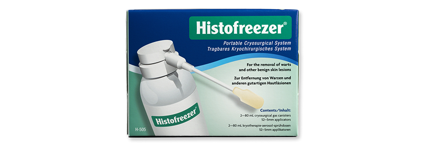 Histofreezer - 2 Flaschen 80 ml + 52 Applikatoren 5 mm