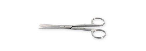 Straight scissors with alternating tips - 14.5 cm