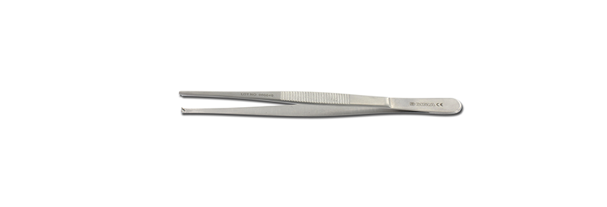Standard surgical forceps 1x2 teeth - 14 cm