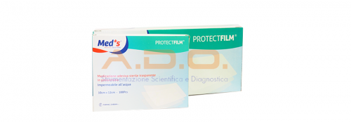 Waterproof adhesive medication - sterile