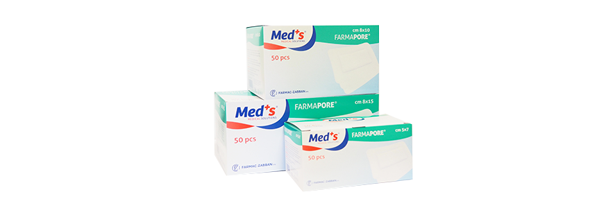 Sterile adhesive medicine