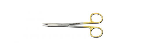 Tijera Goldman Fox CT recta - 13 cm