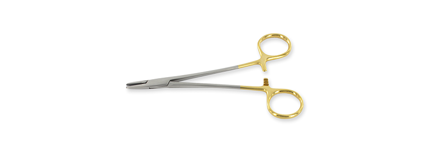 Crile Wood Needle Holder CT - 15 cm