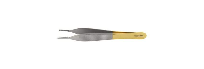 Pinza Adson CT 1X2 denti - 12 cm