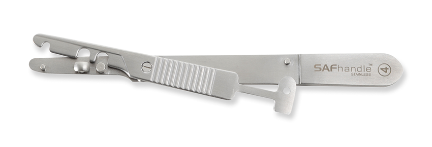 Safety plate No. 4 for blades No. 20 - 25