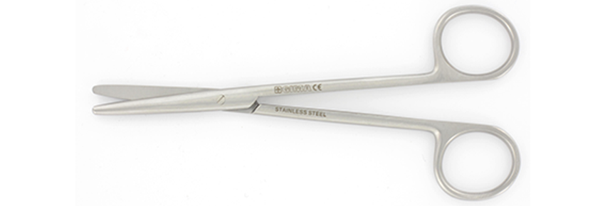 Ciseaux Metzebaum droits - 18 cm