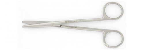 Metzebaum straight scissors - 18 cm