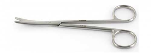 Metzebaum curved scissors - 18 cm