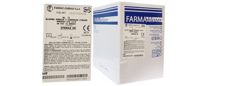 Sterile cotton gauze - 5x5x16 layers